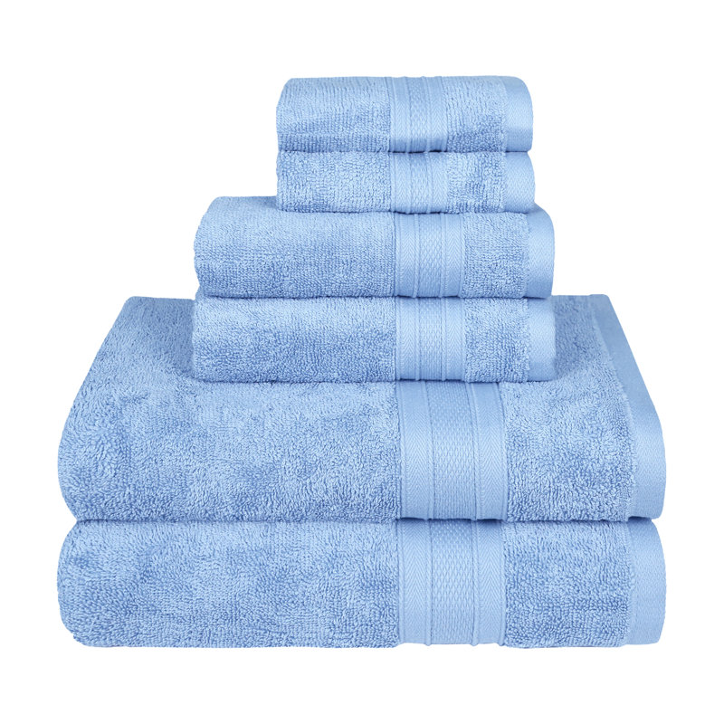 Soft Comfort 6 PC Set, Sky Blue