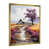Impression dorée sur toile encadrée
