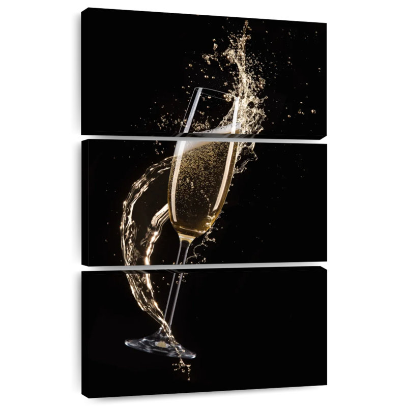 Yarlin Splashing Champagne, 32" H x 20" W