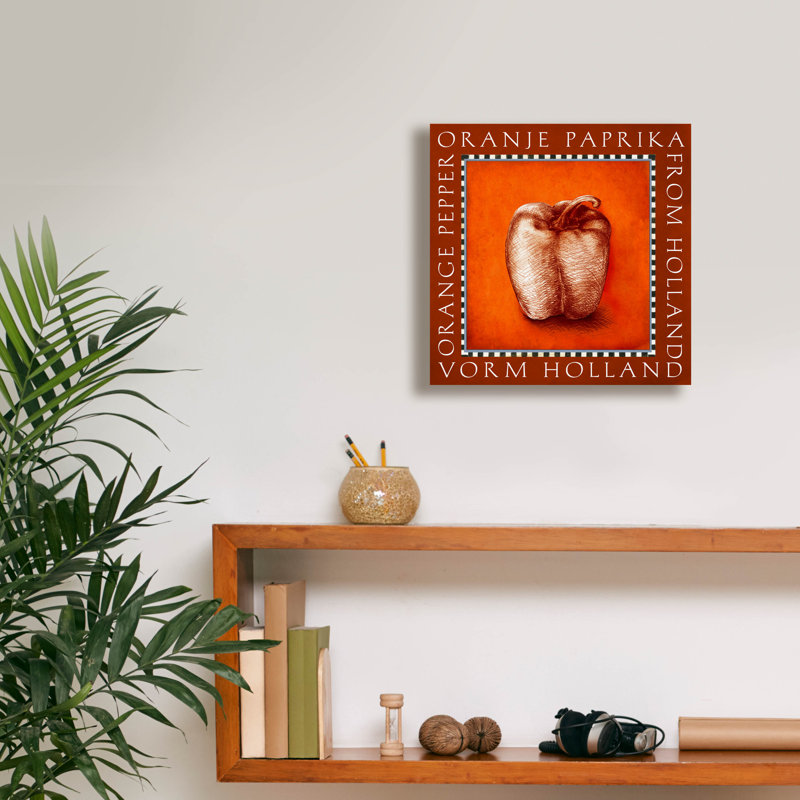 «Légume classique 1» par Art Licensing Studio, art mural sur toile, H 12 po x l 12 po x P 0,75 po