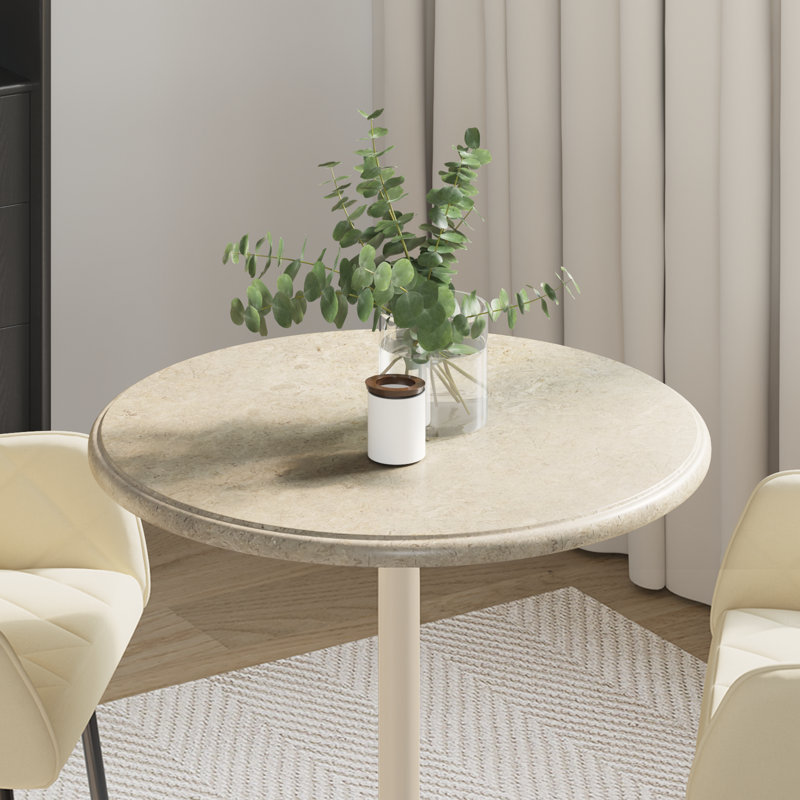 Table basse Edmanda, Gris, 23,6 po de diamètre