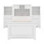 Lit plateforme avec armoire verticale et tiroirs tout-en-un-875720525