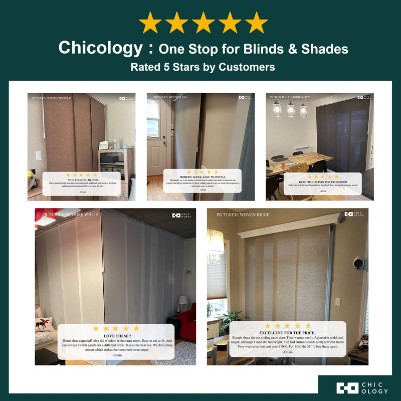Semi Sheer Vertical Blind, Ballroom Gray