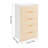 5 Drawer Storage Dresser Chest-39293556