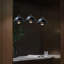 3 - Light Black Dome Pendant