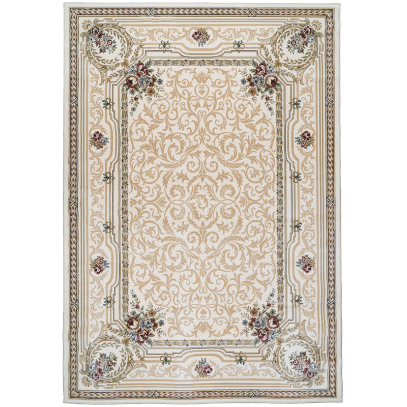 Tapis ivoire Attell, Rectangle 2 pi x 3 pi 11 po