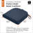 Pina Outdoor 2'' Dining Chair Seat Cushion-572658456-572658459