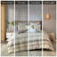 Ensembles de literie en coton de qualité supérieure, style rayé pour le confort de la maison