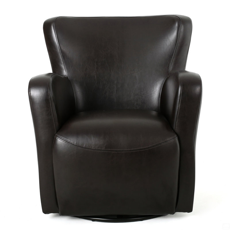 Fauteuil club à oreilles pivotant