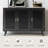 Aulbrey 44" Wide Sideboard with Solid Legs and Lattice Doors-254706661