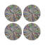 Glass Beads Round Beaded Placemats