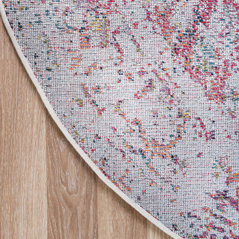 Round Oriental Area Rug, Round 304.8cm