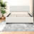 Space-saving Queen Upholstered Platform Bed, Linen Beige, Modern Style