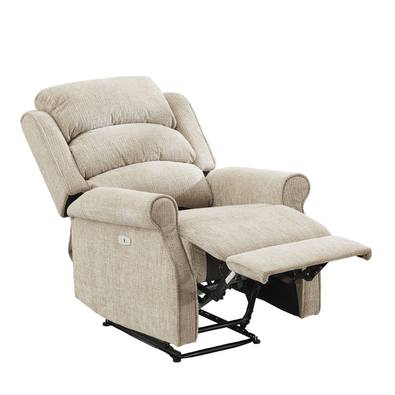 Constantino 79cm Wide Standard Recliner, Beige