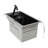 15.2'' L Single Bowl Stainless Steel Kitchen Sink