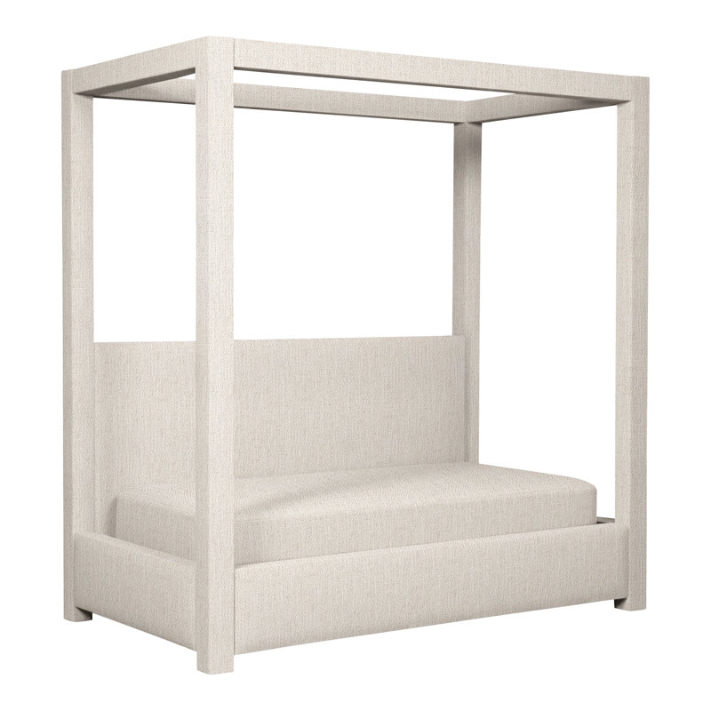 Thom Filicia Home Twin Solid Wood Daybed, Instant Parchment