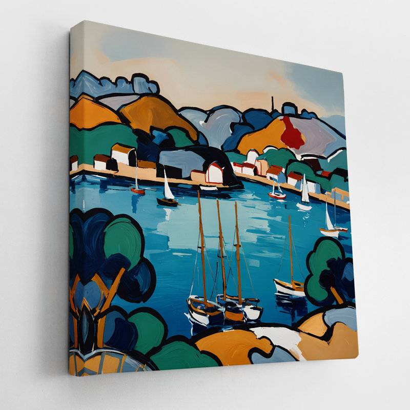 Harbor Whispers II, 36" H x 36" W