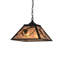 Luminaire suspendu géométrique 2 lumières simple Wynsum