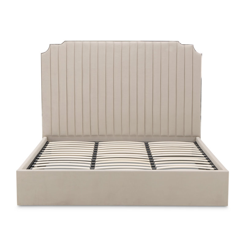 Amaryllis Velvet Bed, Queen