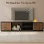 Modern Extendable TV Stand with Adjustable shelves and Open Storage for  TVs up to 90" -117550350