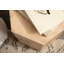 Table d'appoint Hexagon Burlwood