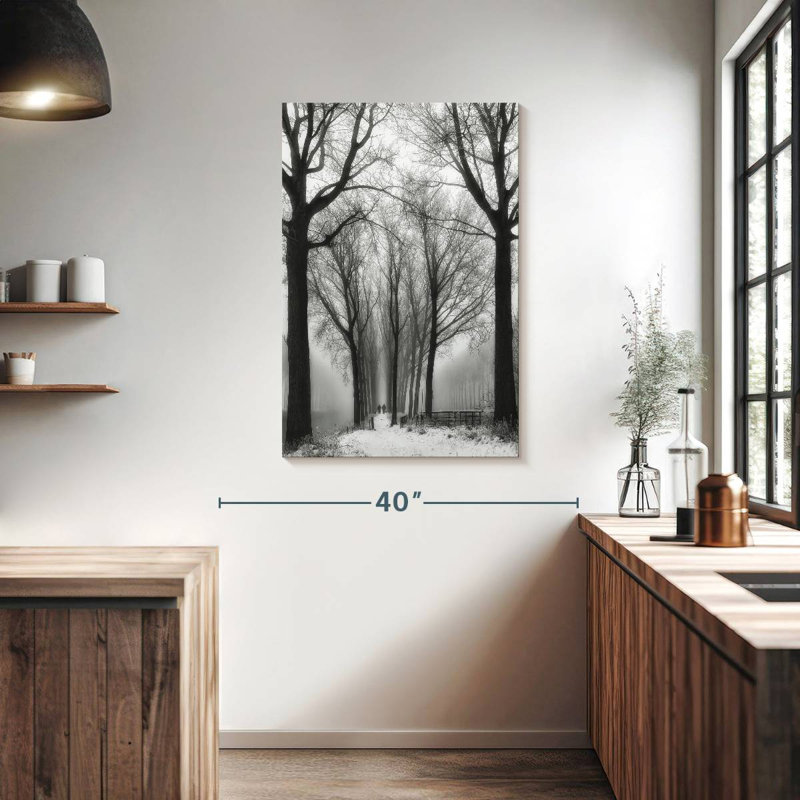 Alvord Puis l'hiver arrive, H 39 po x l 26 po