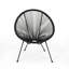 Chaise Anson (ensemble de 2) - Noir-130143783