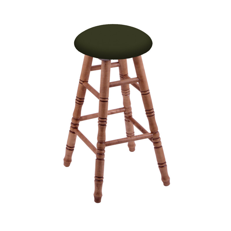 Tabouret de bar 36 po pivotante upholsetered, Érable moyen, Pin Canter, Très grand (siège d'une hauteur de 36 po)