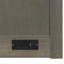 Grand lit escamotable, armoire-lit en bois de pin avec station de charge USB intégrée et panneau de décoration géométrique