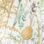 Lydiard Indoor / Outdoor Floral Green Rectangular Cushion