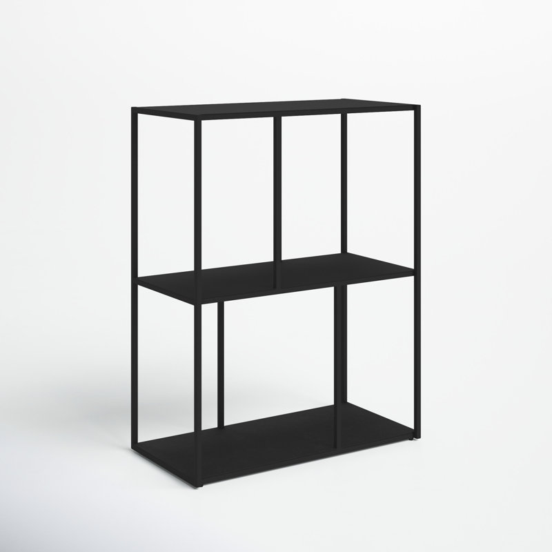 Georgetta Etagere Bookcase, Matte Black