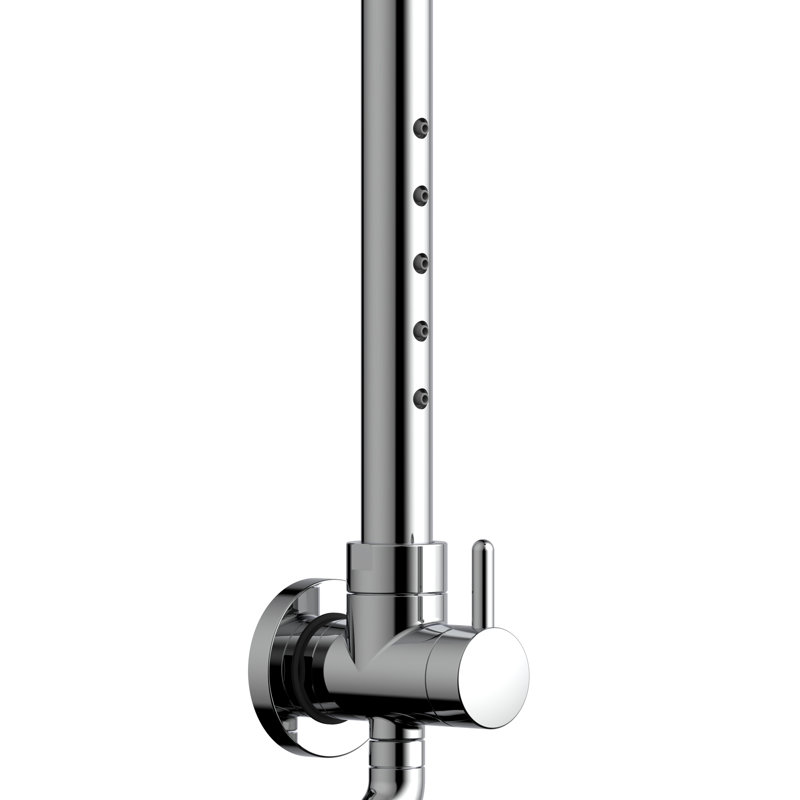 Pomme de douche Atlantis, Chrome chrome, 1,8 gallons par minute