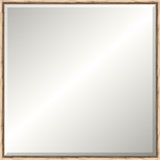 Silver Beaded Old World Mirror
