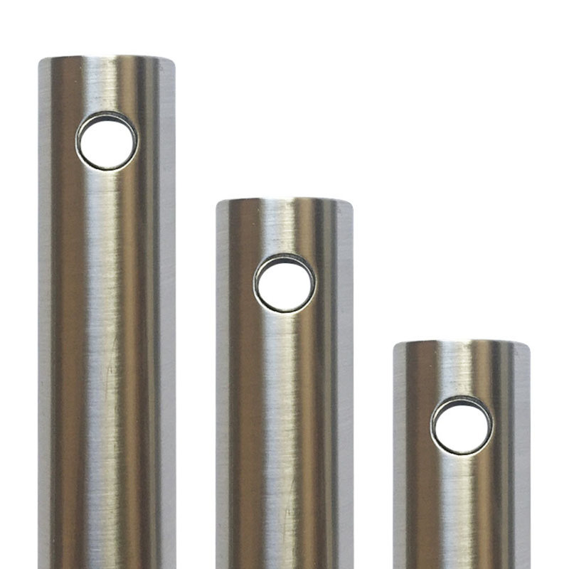 Down Rods for Modern Fan Company Models Only, Matte White, 12" H x 0.75" W x 0.75" D