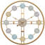 Dozier Metal Wall Clock-487952565