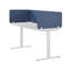Wally 1 Panel Blue Desk Dividers