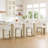 Upholstered Solid Wood Counter Stool-278287508