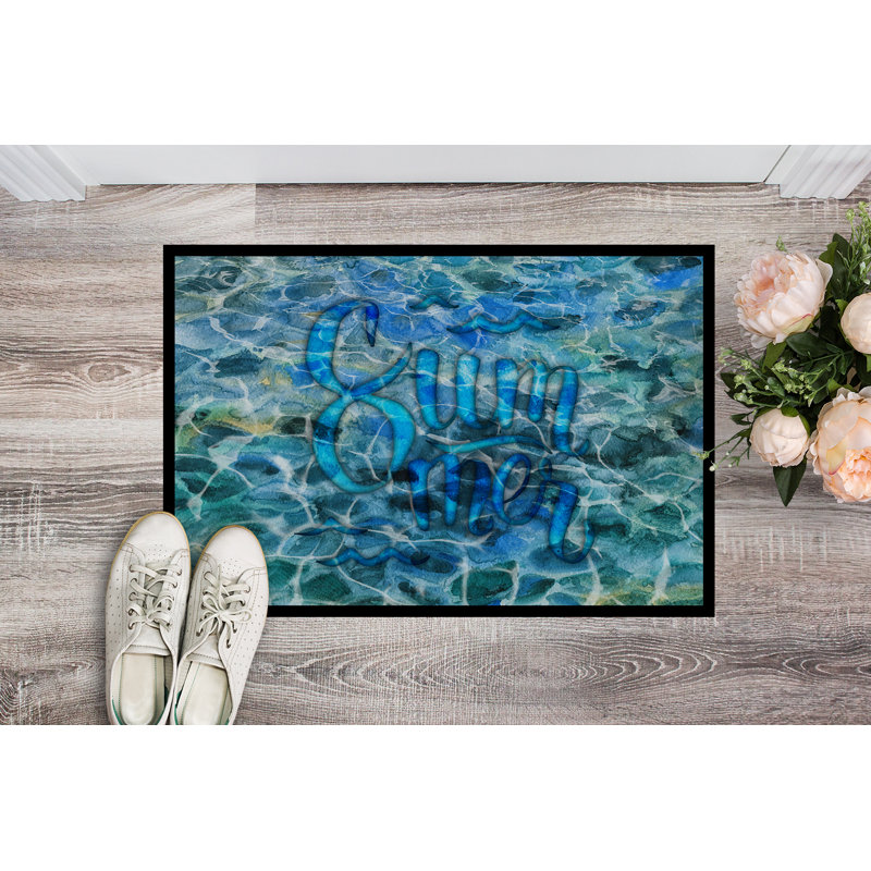 Rodriguez Non-Slip Outdoor Doormat, 24"W X 36"L