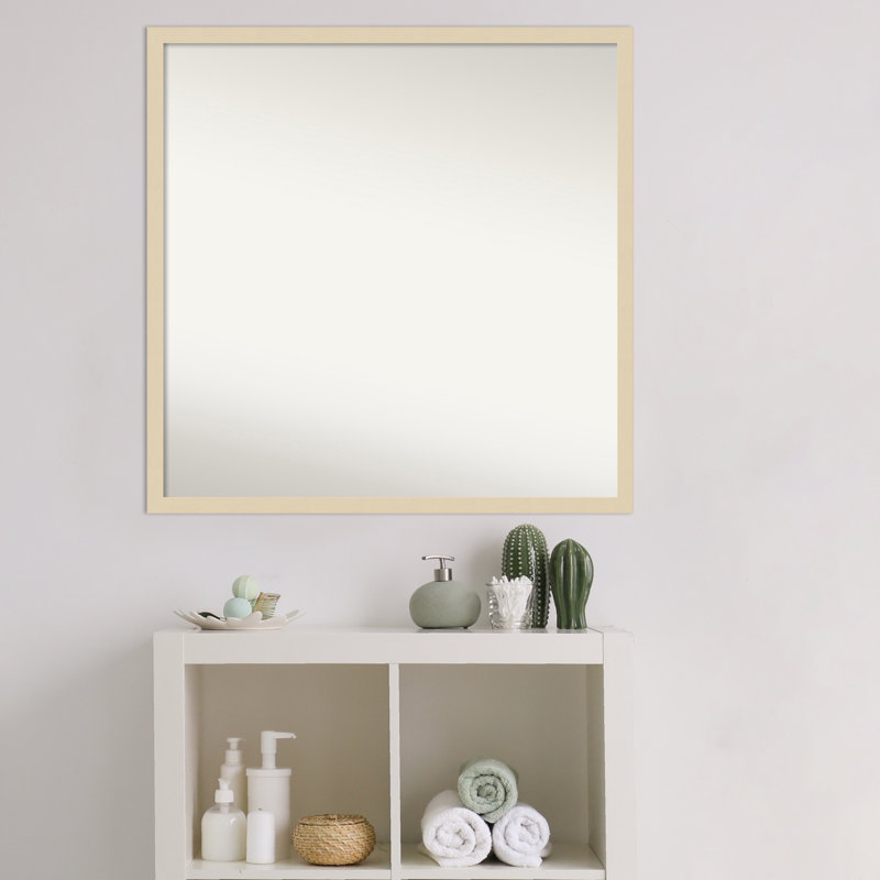 Miroir de salle de bain Derith, 27,50 po x 27,50 po