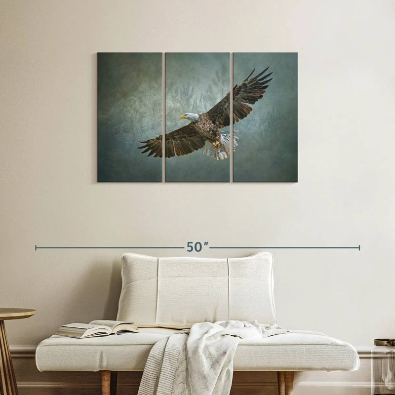 Brampt Majestic Flying Eagle, 24" H x 38" W