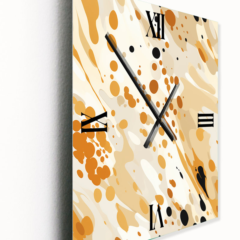 Sphinx Spots - Horloges murales abstraites, H 32 po x l 16 po x P 1 po