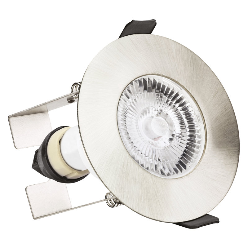 3.3" LED Recessed Lighting Kit, Satin Nickel