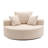 55" Wide Compression Swivel Round Pillow Back Sofa With Cotton Blend Upholstery Cushions Modern Comfy Lounge Seating-1788265066