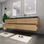 Kirker 83.5'' Double Bathroom Vanity with Acrylic Top-1702351429