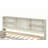 Bed Frame With Side Bookshelves, Two Drawers, And Built-in USB Port-633762069-619901591