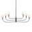  6-Light Classic Shaded Arm Chandelier-111187515-111187514