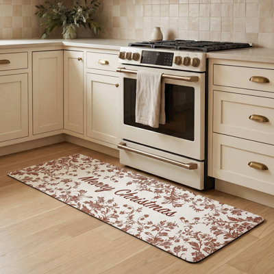 Tapis de cuisine Laura Ashley Amberley Merry Christmas