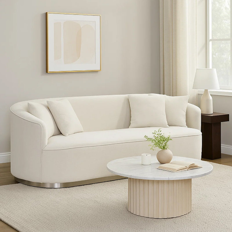 Sandar Upholstered 83 " Chenille Sofa