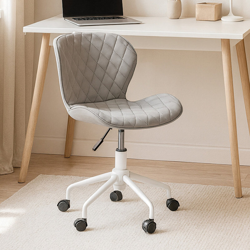 Niobrara Office Chair, Grey, White