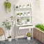 Winston Porter Ladder Shelf Desk Bookcase With Countertop, Drawer & 2 Shelves Bookshelf Oak